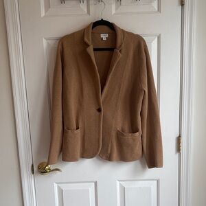J. Crew 100% Cotton Women's Knit Blazer